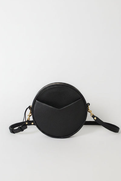 Circle Bag | Full-Grain Leather Circle Crossbody