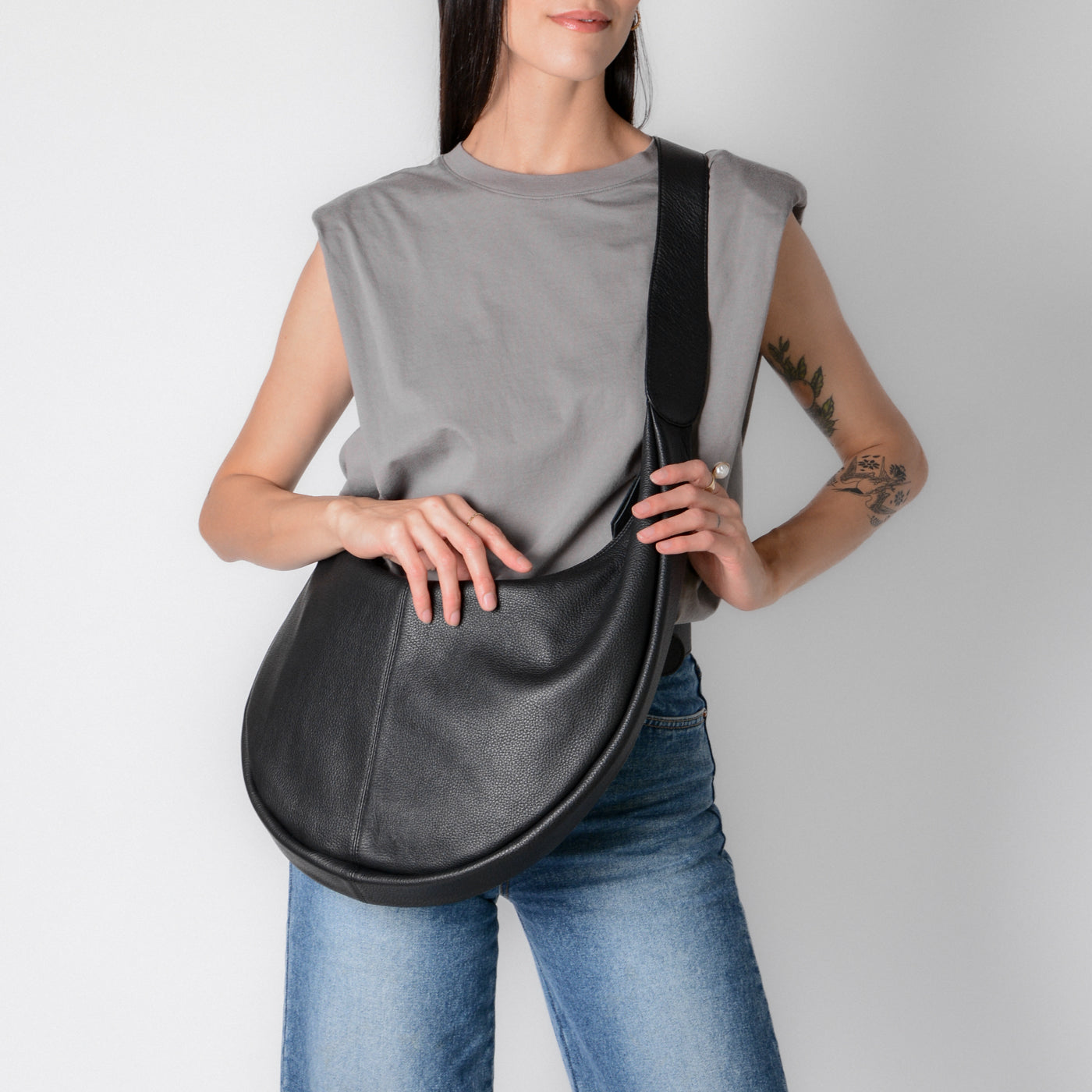 Half moon crossbody bags Clearance