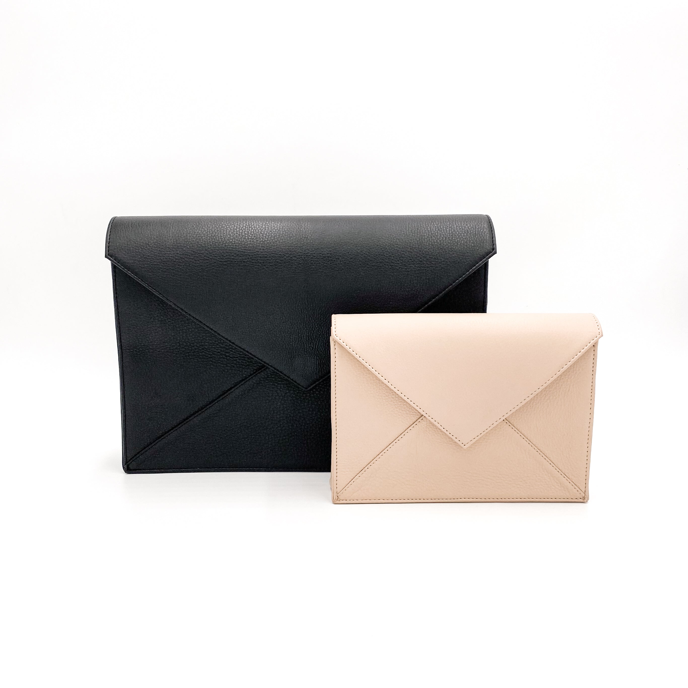 TAH Envelope Oscar Mini Leather Clutch Crossbody Bag
