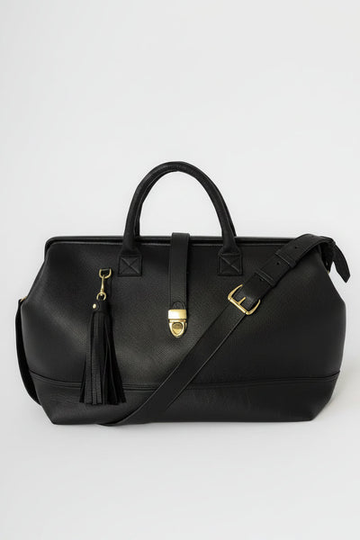 Doctor Bag Weekender Bag | Extra Large Leather Work & Tavel – TAH Bags