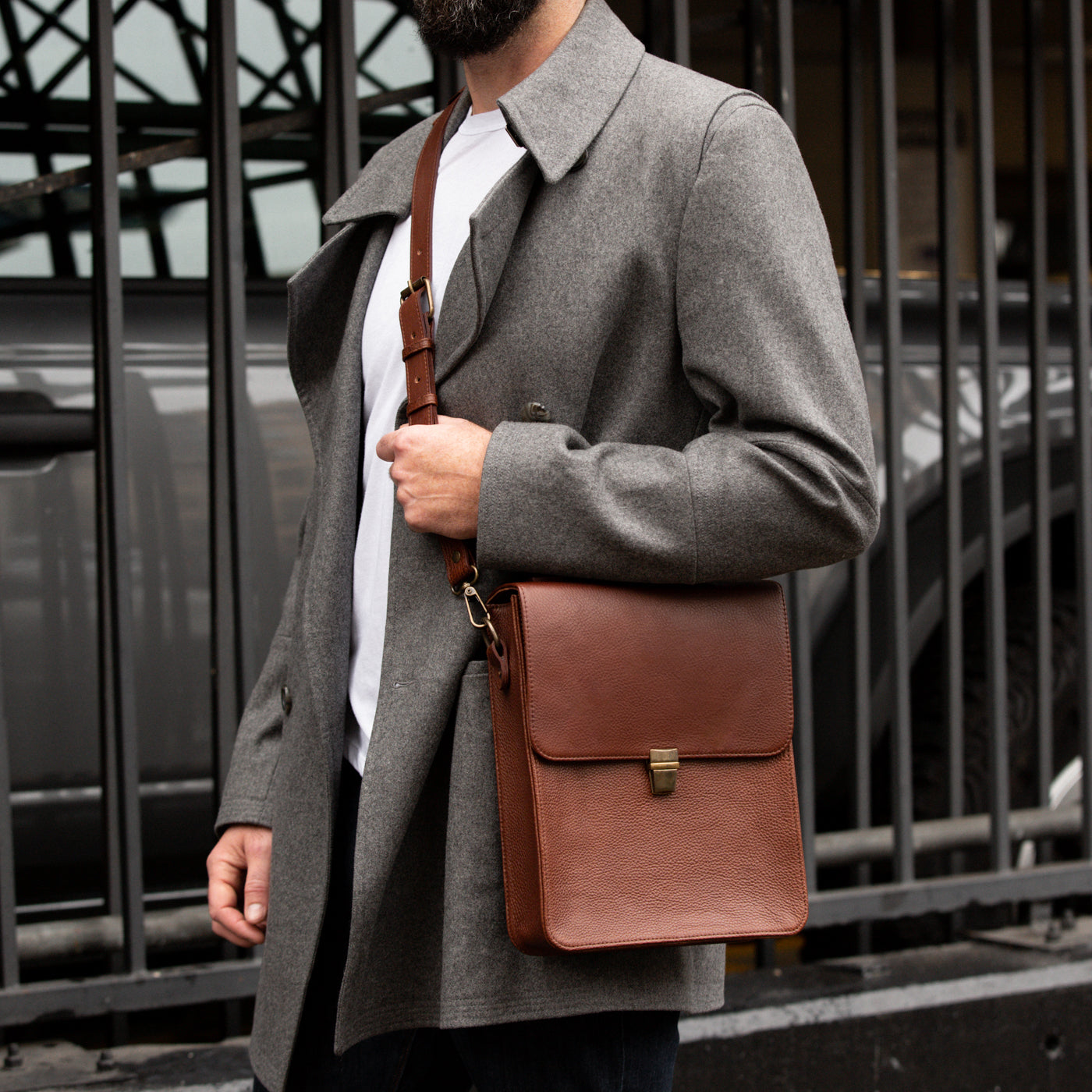 Designer Leather Bags For Men