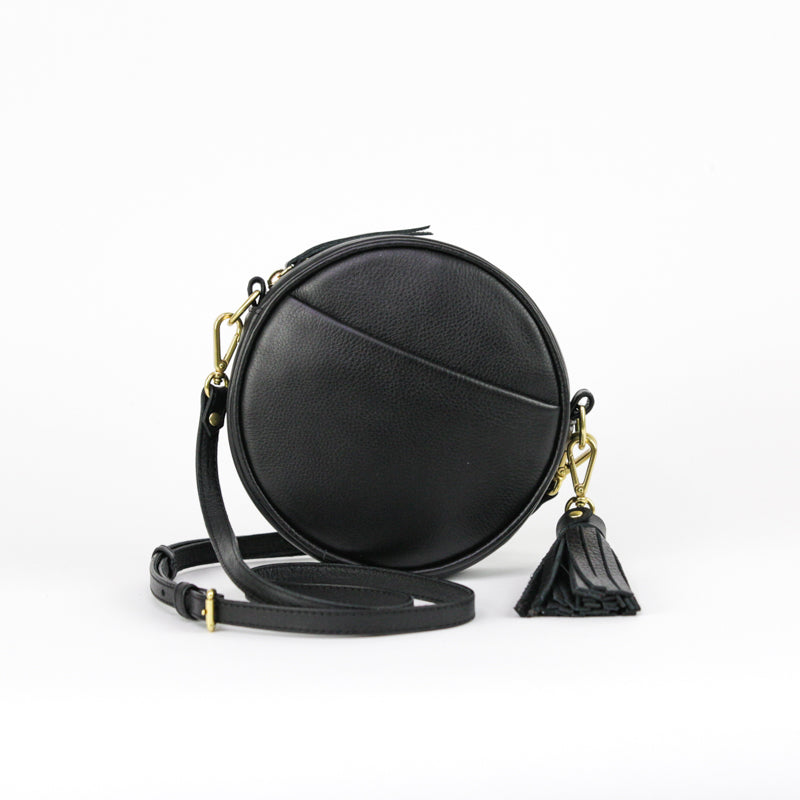 Circle Bag Mini | Round Mini Shoulder Bag | TAH Bags WhiskeyITAH